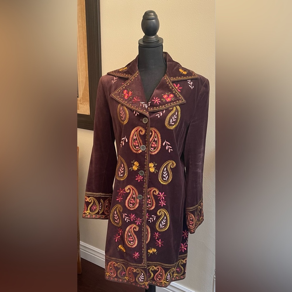 Like New Embroidered Jacket